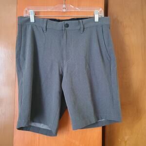 Mens Michael Kors Chino Shorts Size 30 Gray Casual